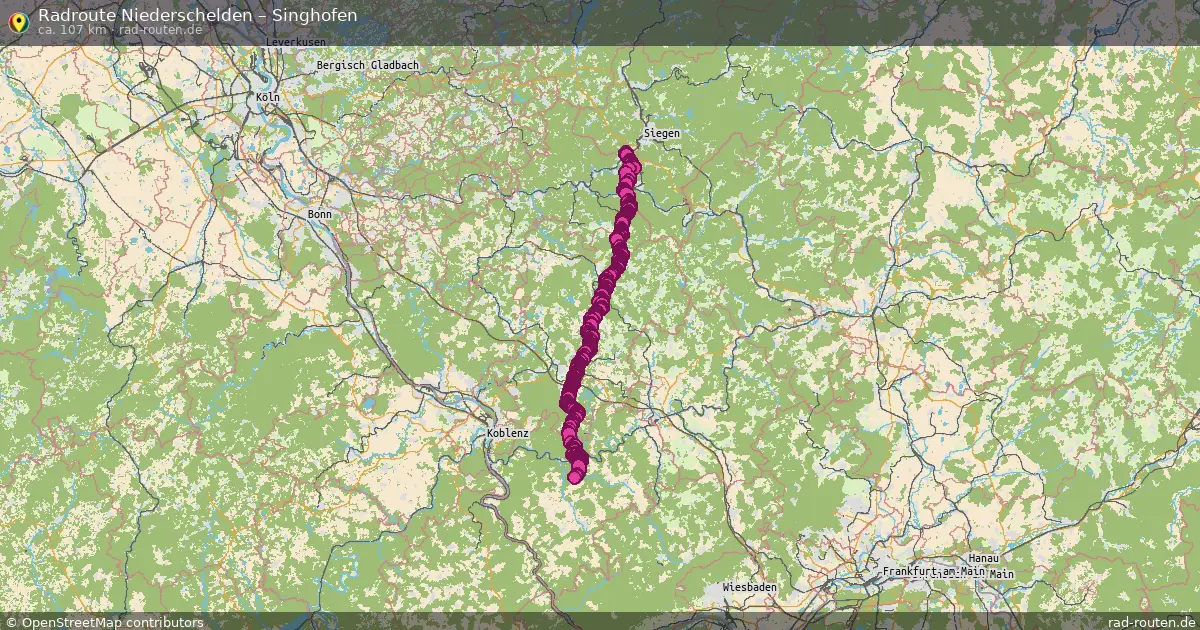 Radtour Niederschelden – Singhofen