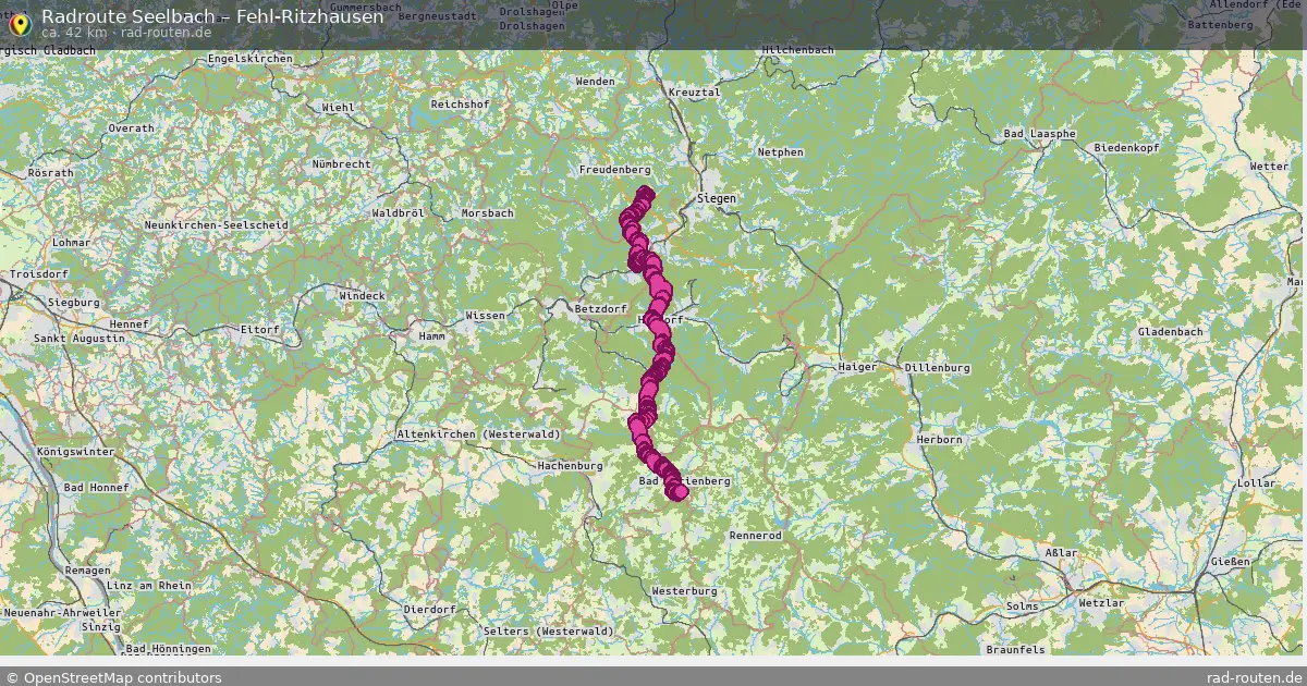Radtour Seelbach – Fehl-Ritzhausen