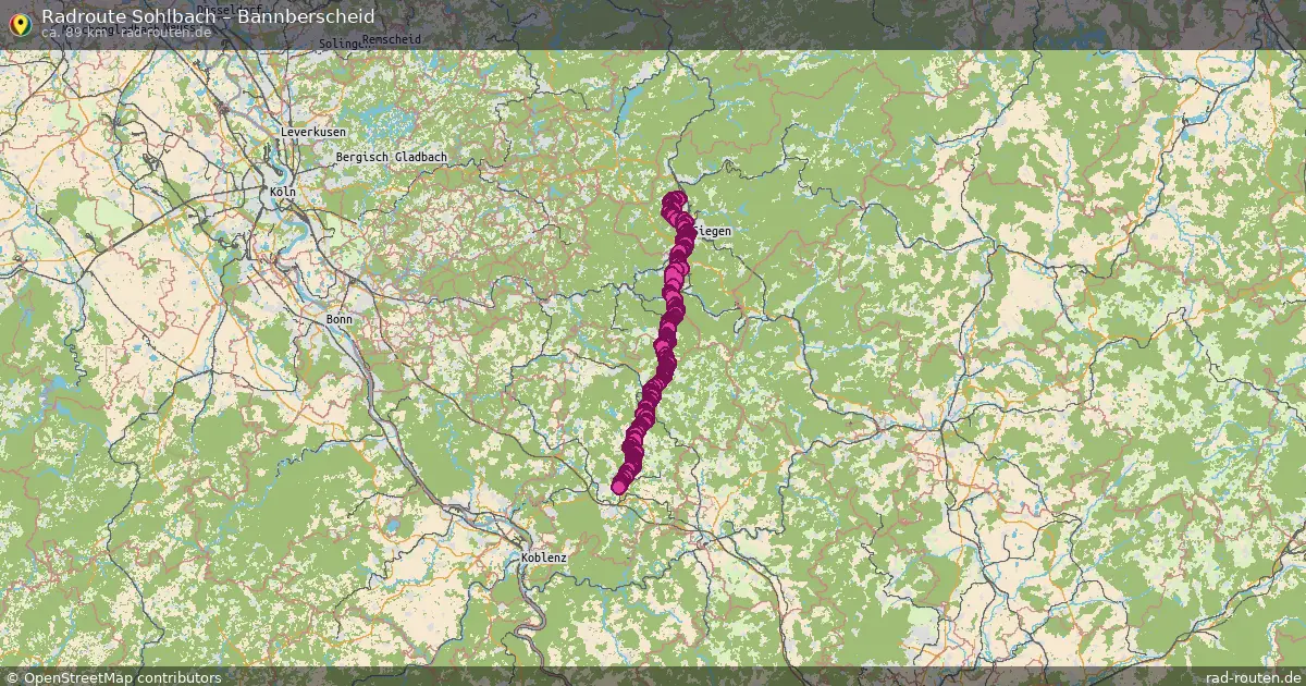 Radtour Sohlbach – Bannberscheid