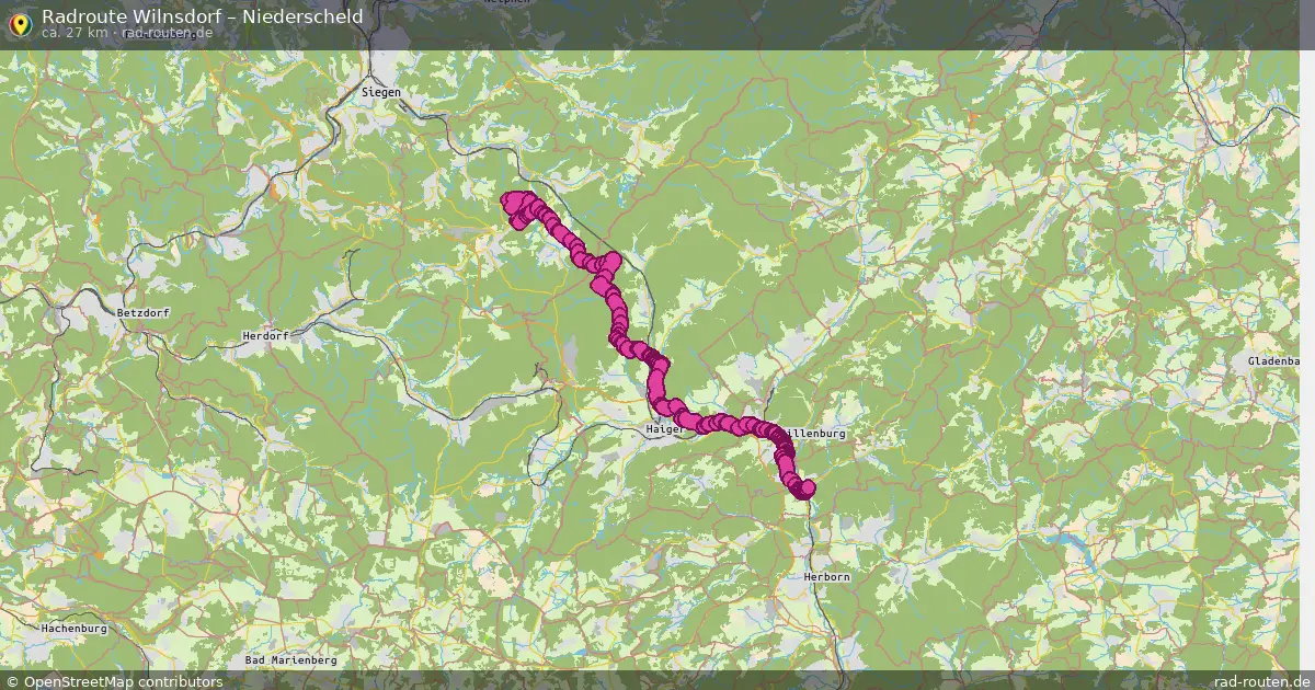 Radtour Wilnsdorf – Niederscheld