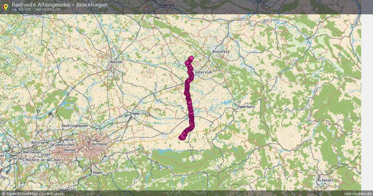Radtour Altengeseke – Brockhagen