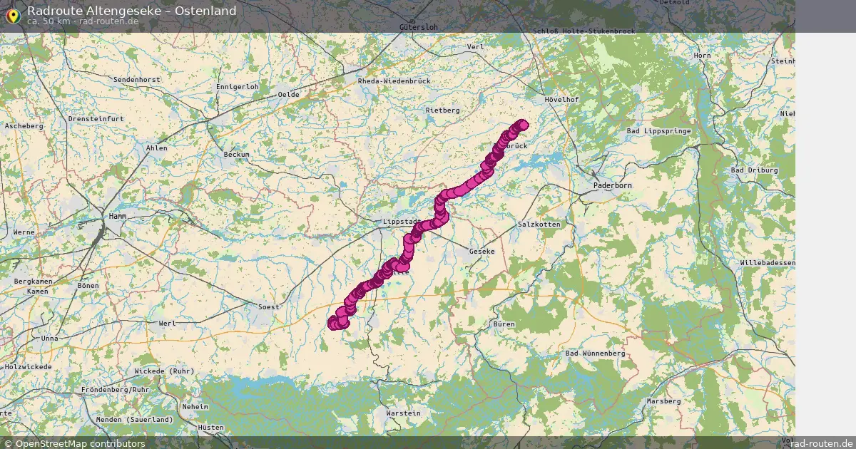 Radtour Altengeseke – Ostenland