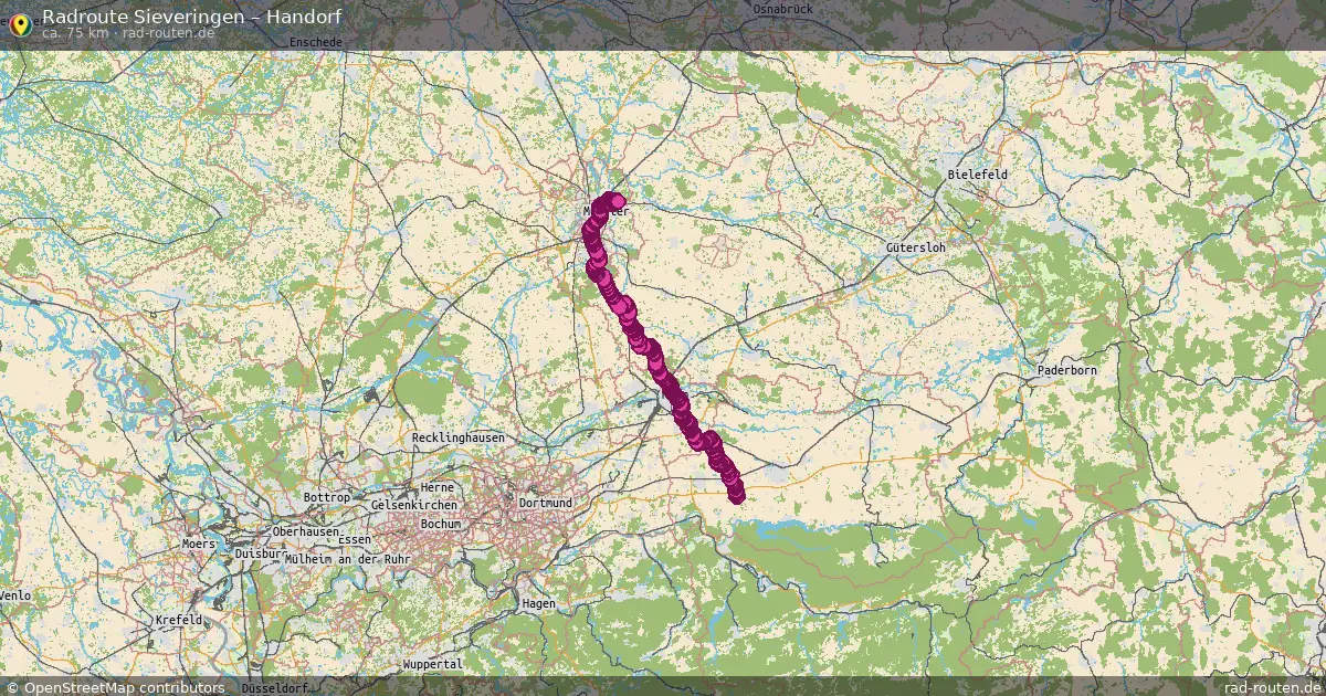 Radtour Sieveringen – Handorf