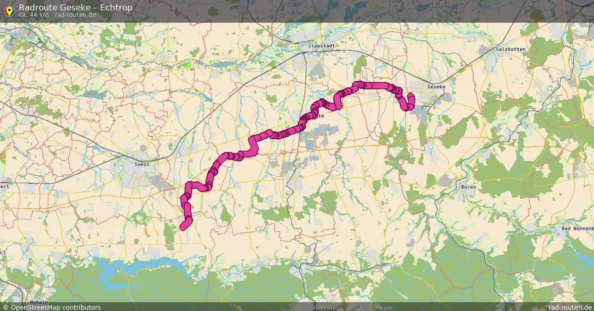 Radtour Geseke – Echtrop