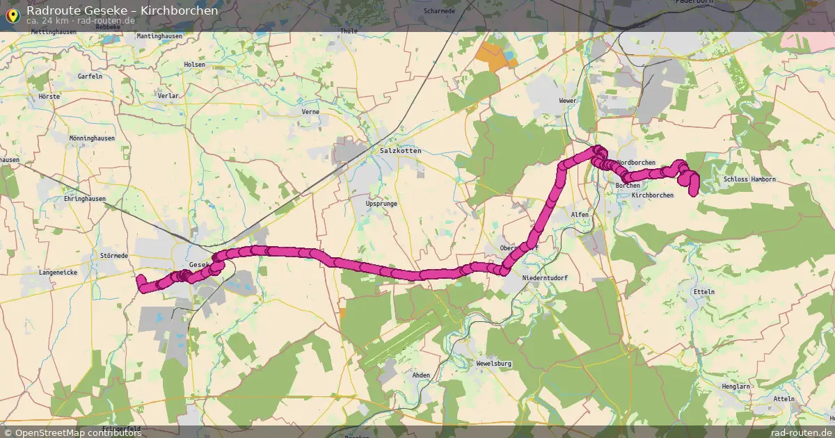 Radtour Geseke – Kirchborchen