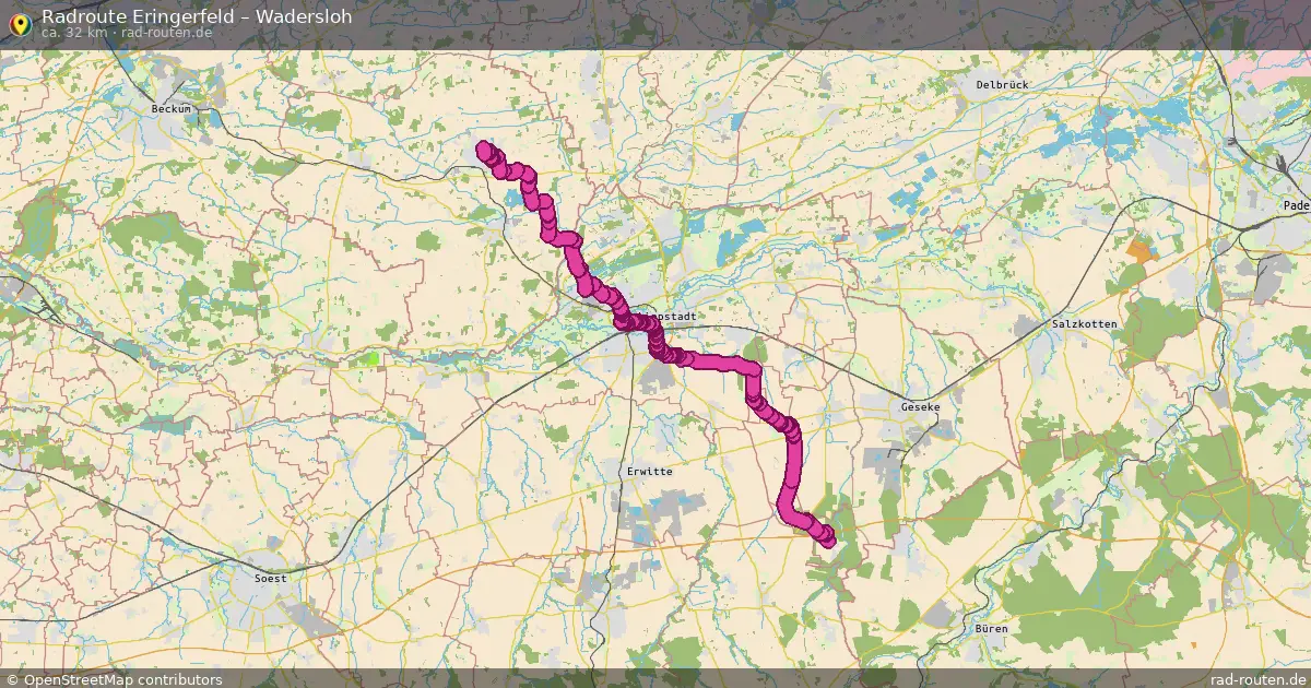 Radtour Eringerfeld – Wadersloh
