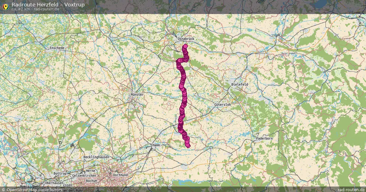 Radtour Herzfeld – Voxtrup