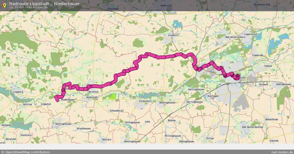 Radtour Lippstadt – Niederbauer