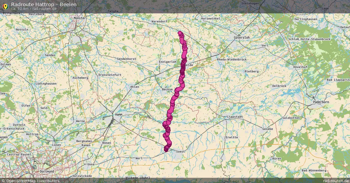 Radtour Hattrop – Beelen