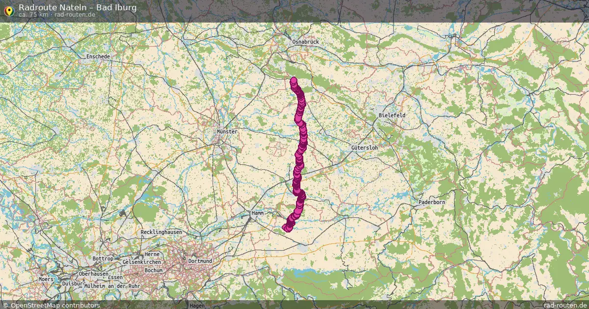Radtour Nateln – Bad Iburg