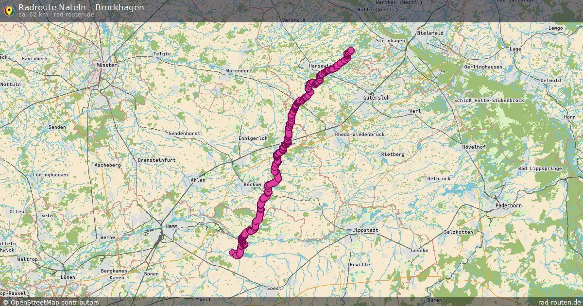 Radtour Nateln – Brockhagen