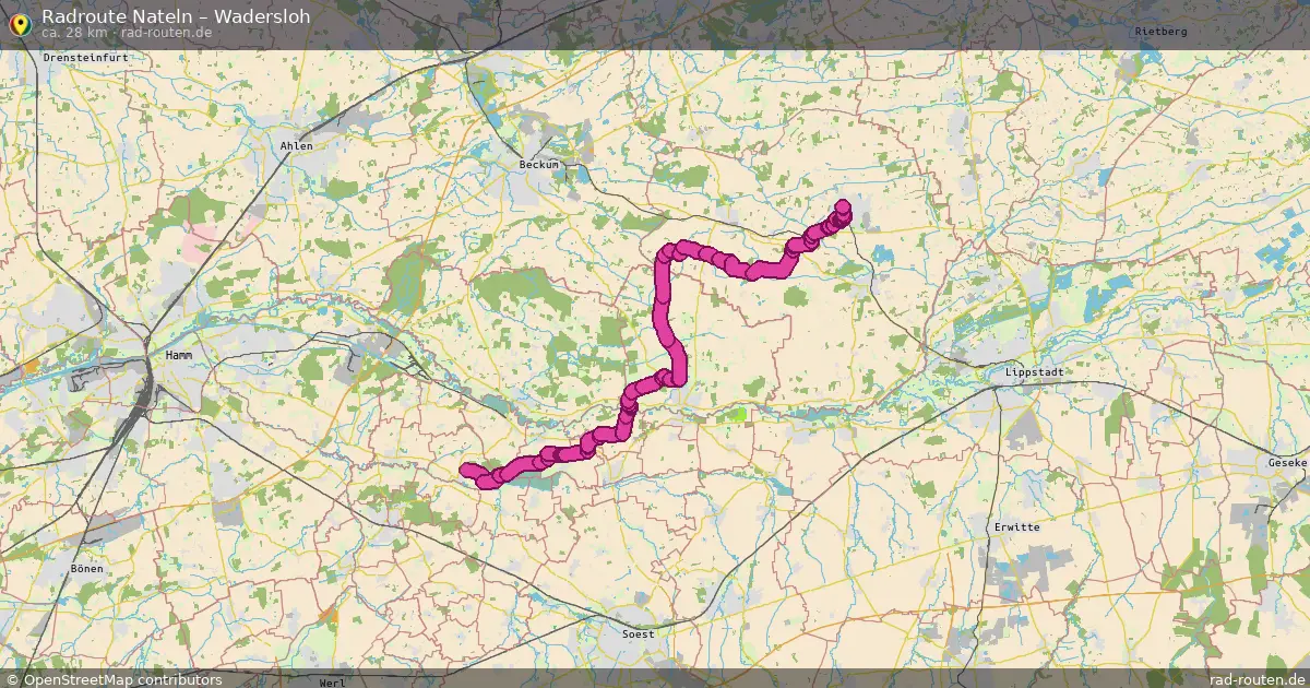 Radtour Nateln – Wadersloh