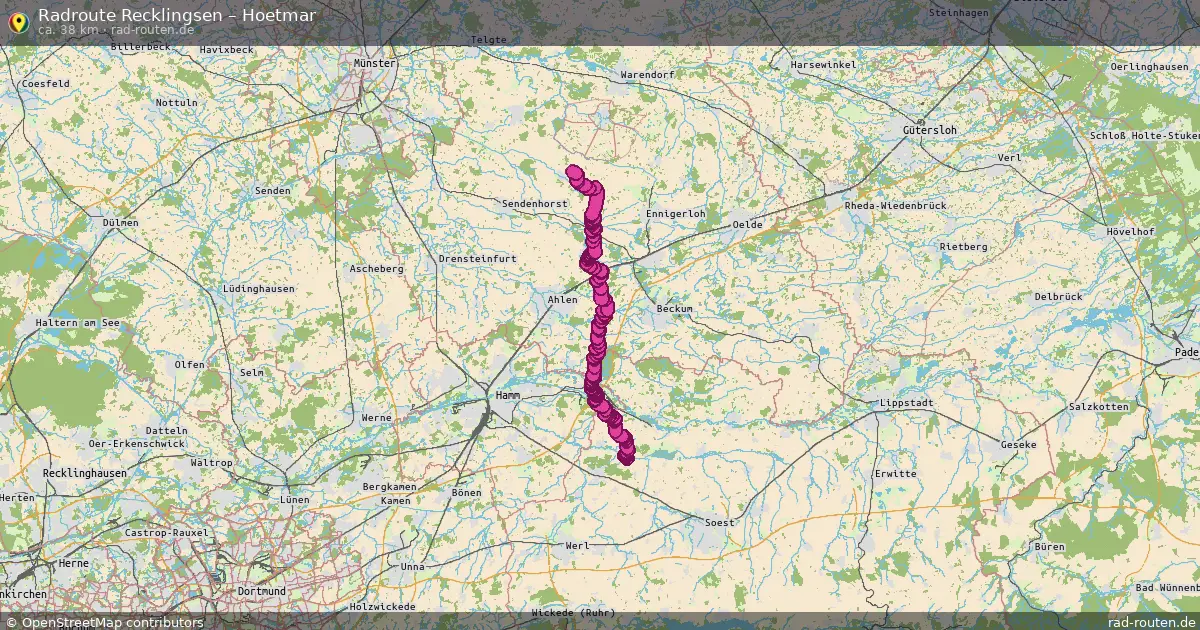 Radtour Recklingsen – Hoetmar