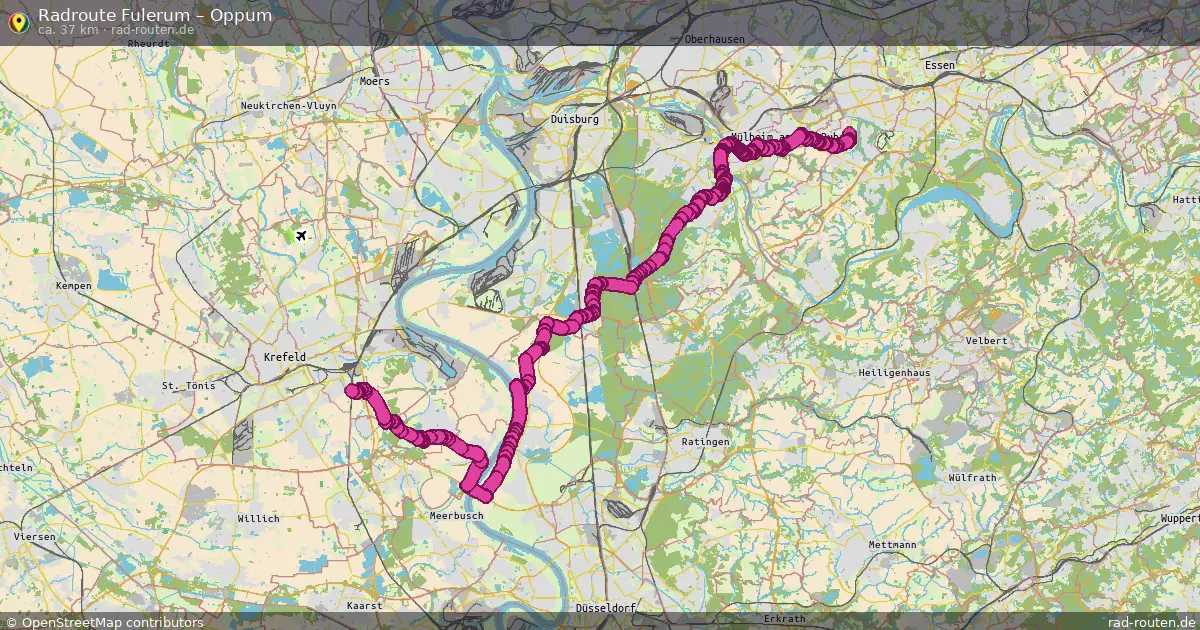 Radtour Fulerum – Oppum
