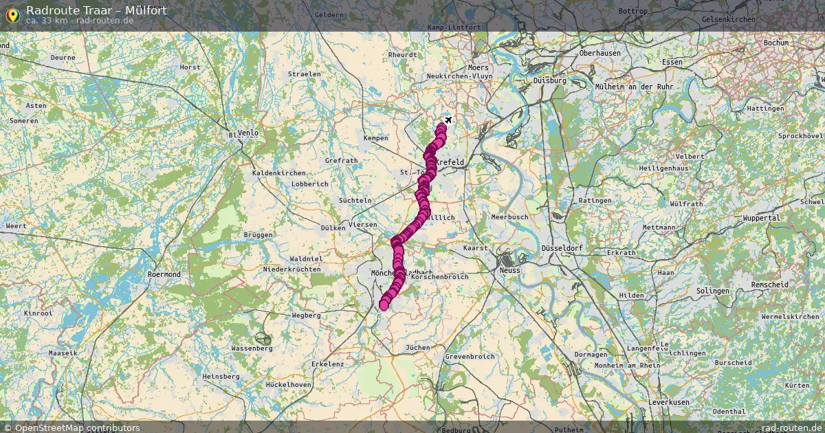 Radtour Traar – Mülfort