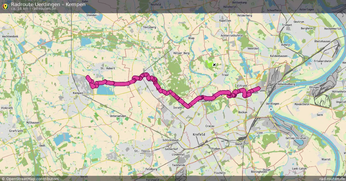 Radtour Uerdingen – Kempen