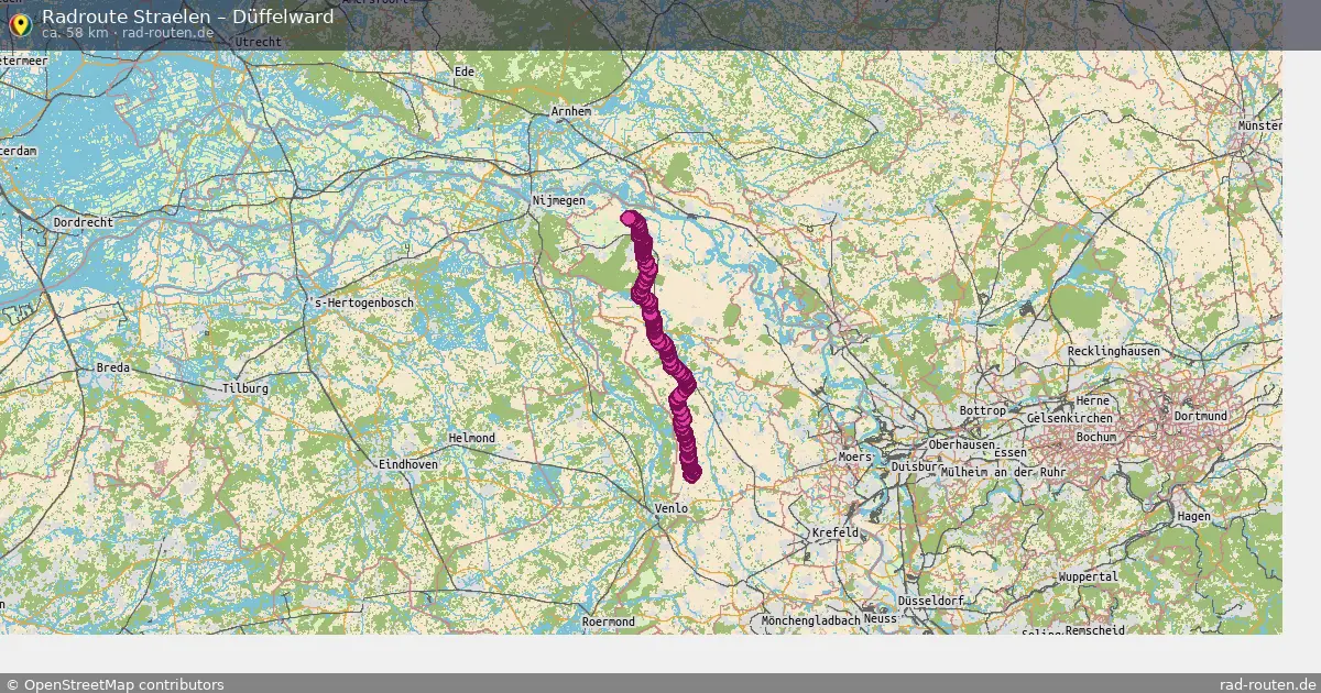 Radtour Straelen – Düffelward