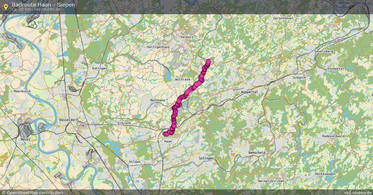 Radtour Haan – Siepen