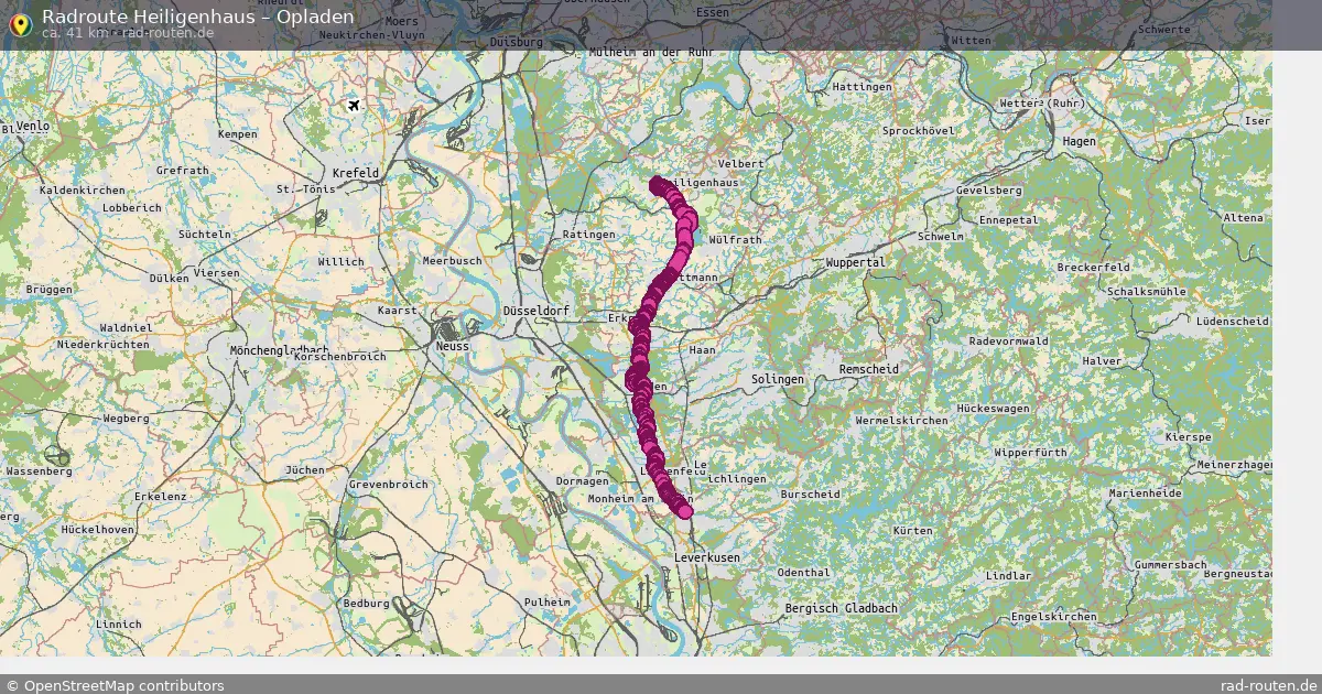 Radtour Heiligenhaus – Opladen