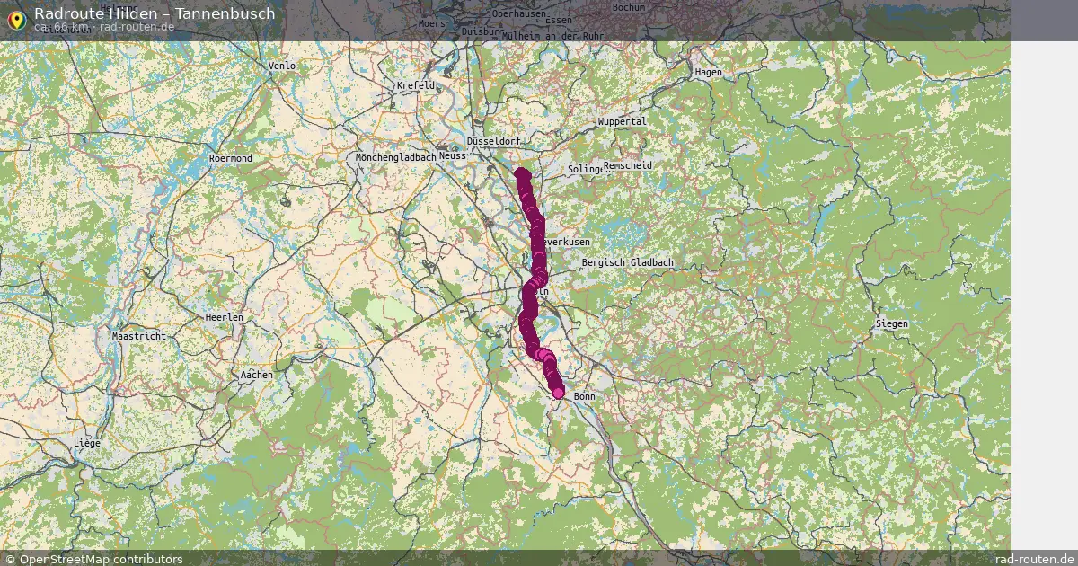 Radtour Hilden – Tannenbusch