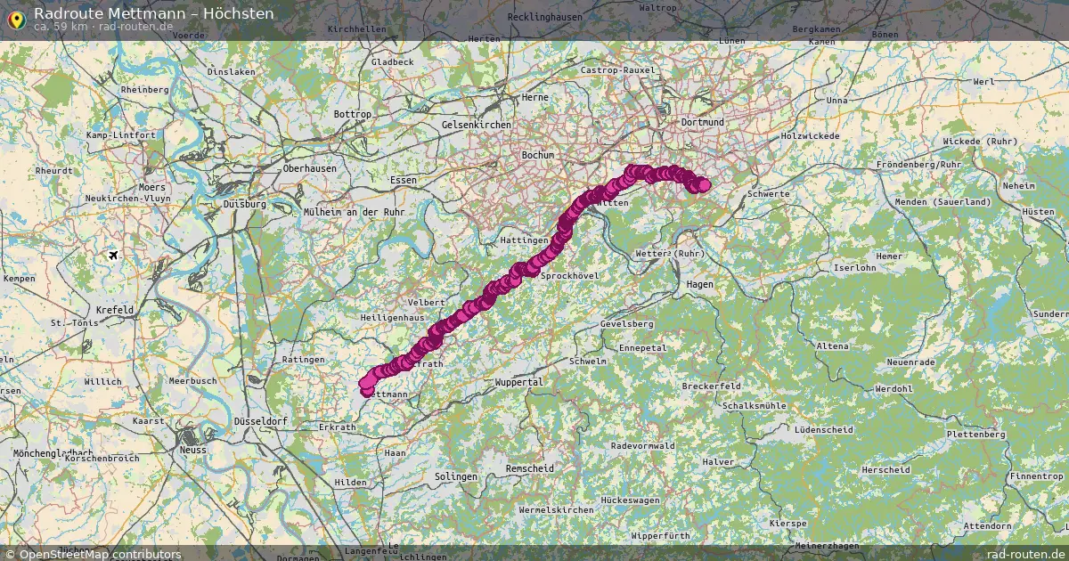 Radtour Mettmann – Wichlinghofen