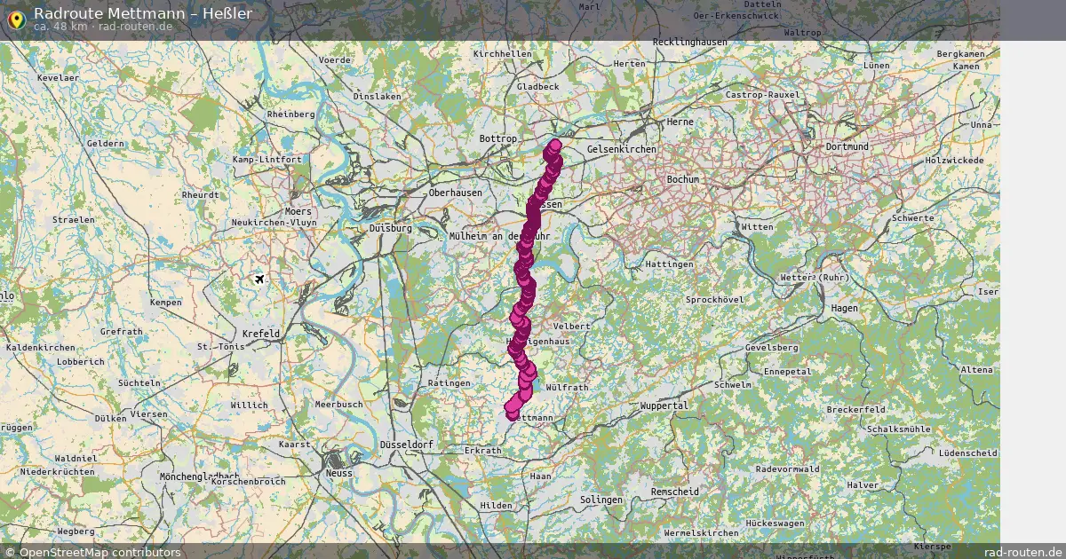 Radtour Mettmann – Heßler