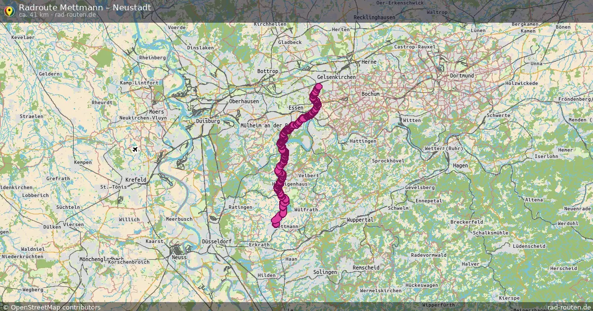 Radtour Mettmann – Neustadt