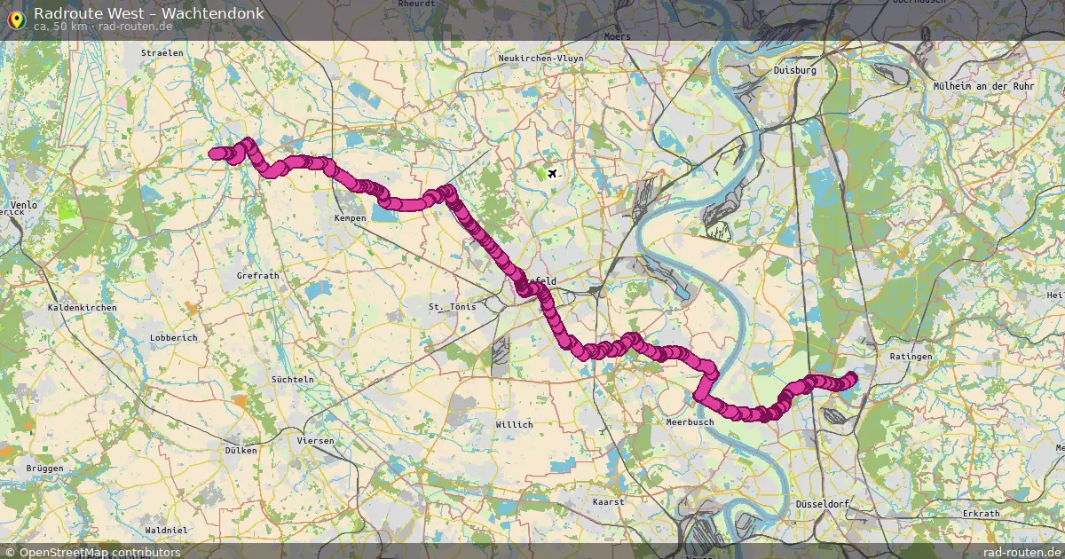 Radtour West – Wachtendonk