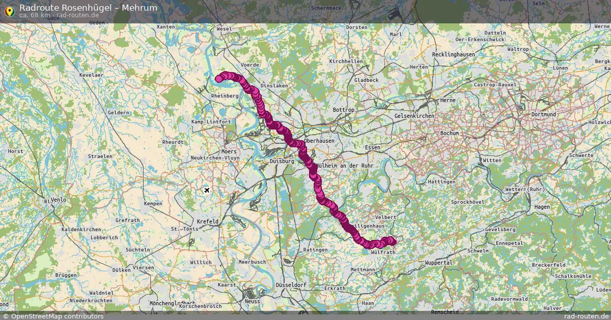 Radtour Rosenhügel – Mehrum