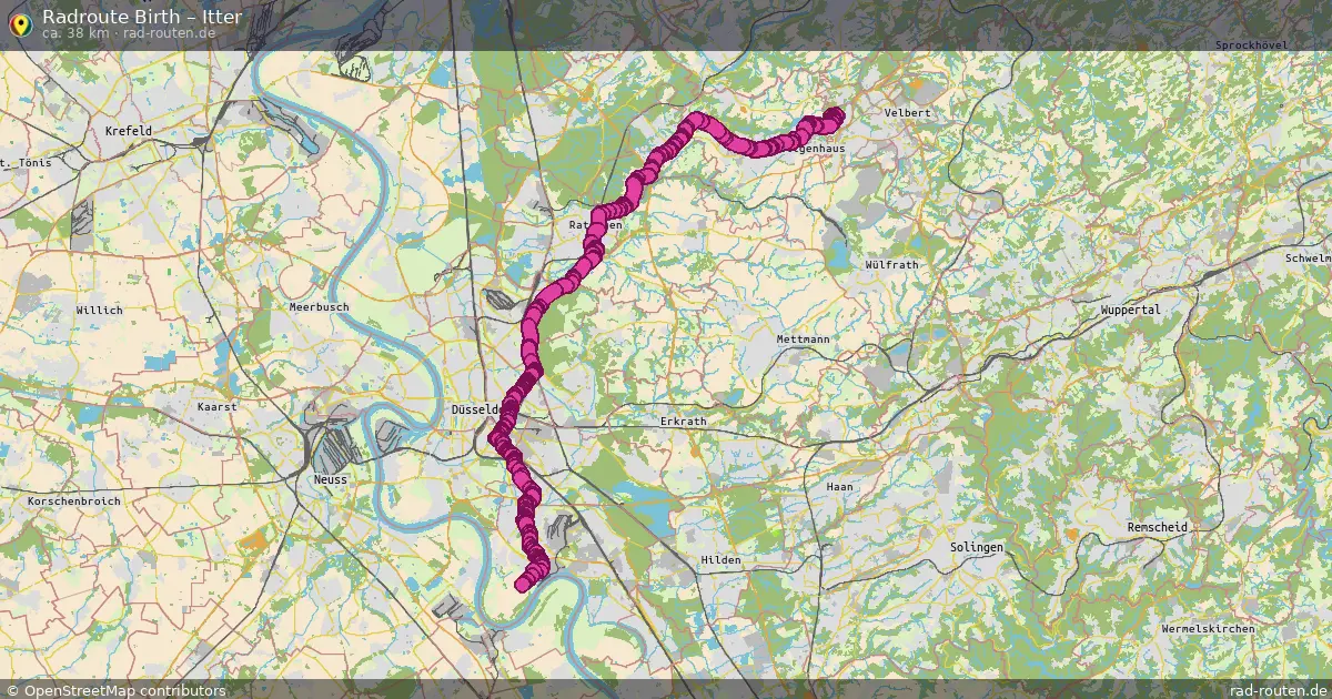 Radtour Birth – Itter