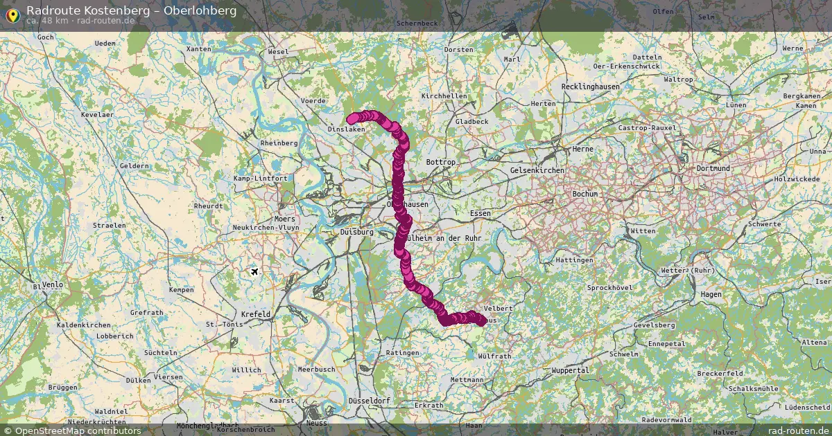 Radtour Kostenberg – Oberlohberg