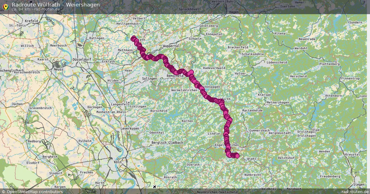 Radtour Wülfrath – Weiershagen