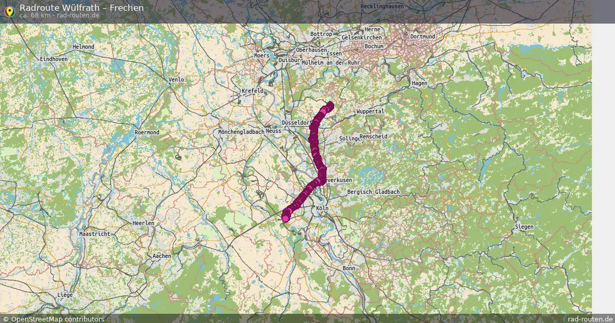 Radtour Wülfrath – Frechen