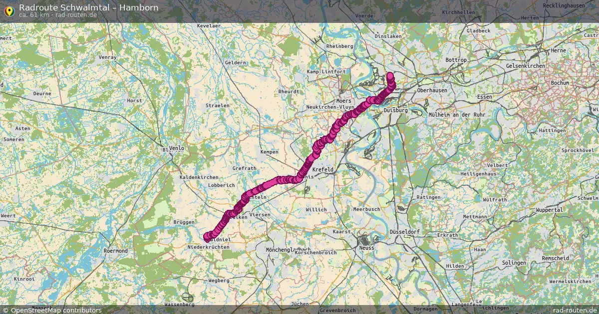Radtour Schwalmtal – Hamborn