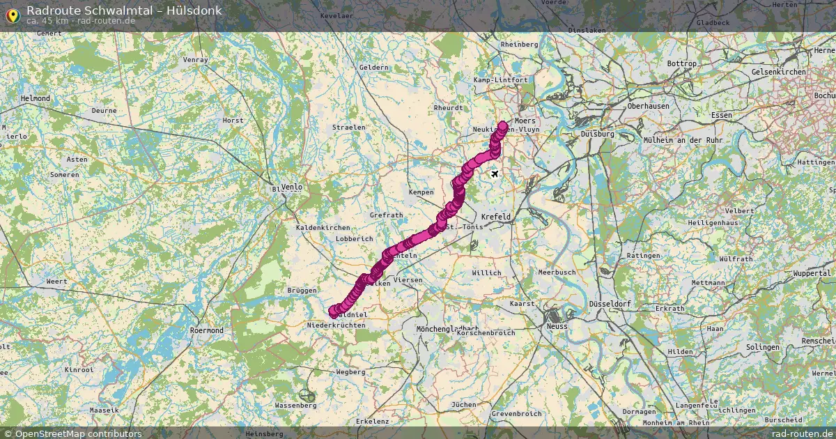 Radtour Schwalmtal – Hülsdonk