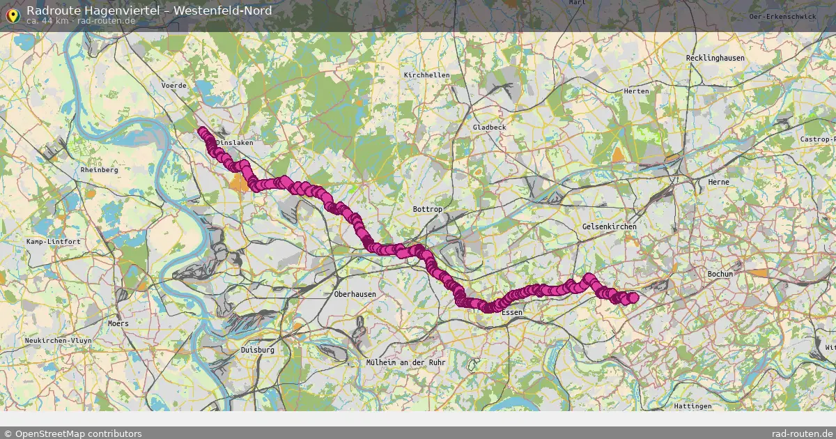 Radtour Hagenviertel – Westenfeld-Nord