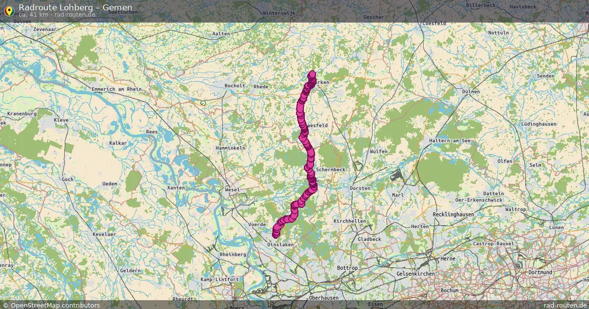 Radtour Lohberg – Gemen