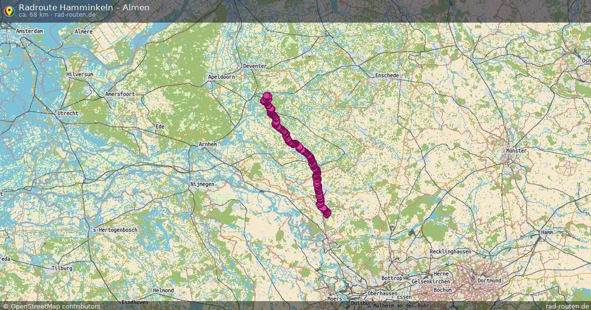 Radtour Hamminkeln – Almen