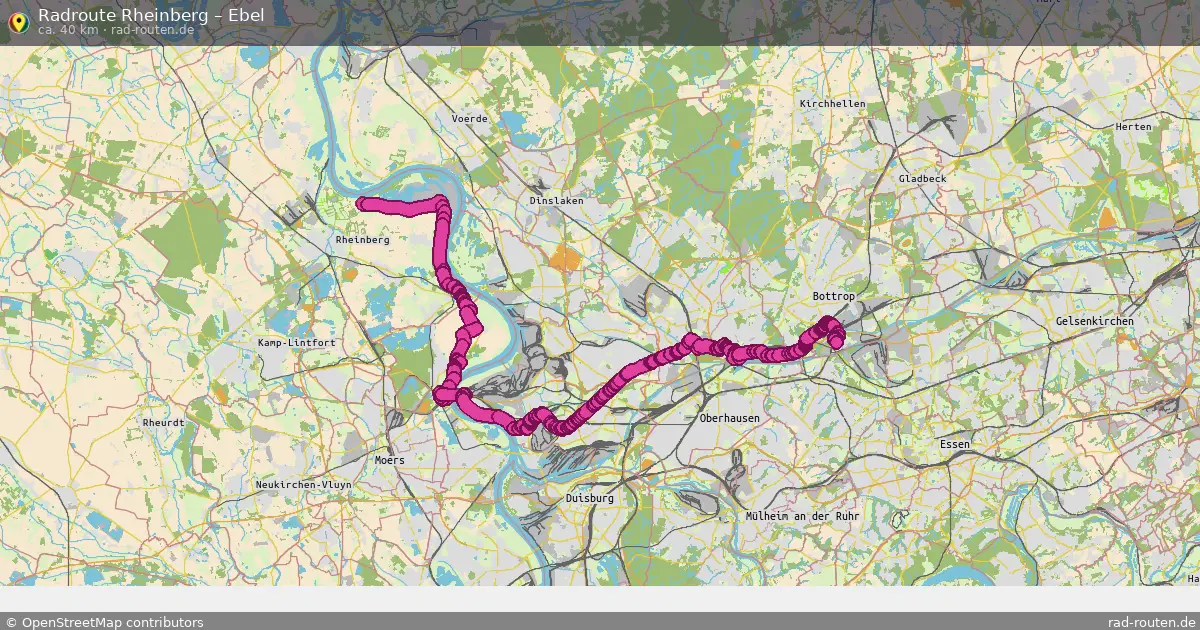 Radtour Rheinberg – Ebel