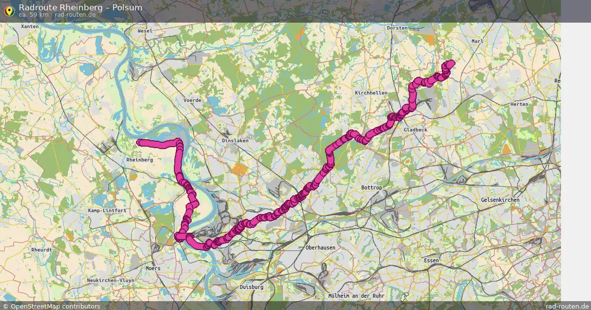 Radtour Rheinberg – Polsum