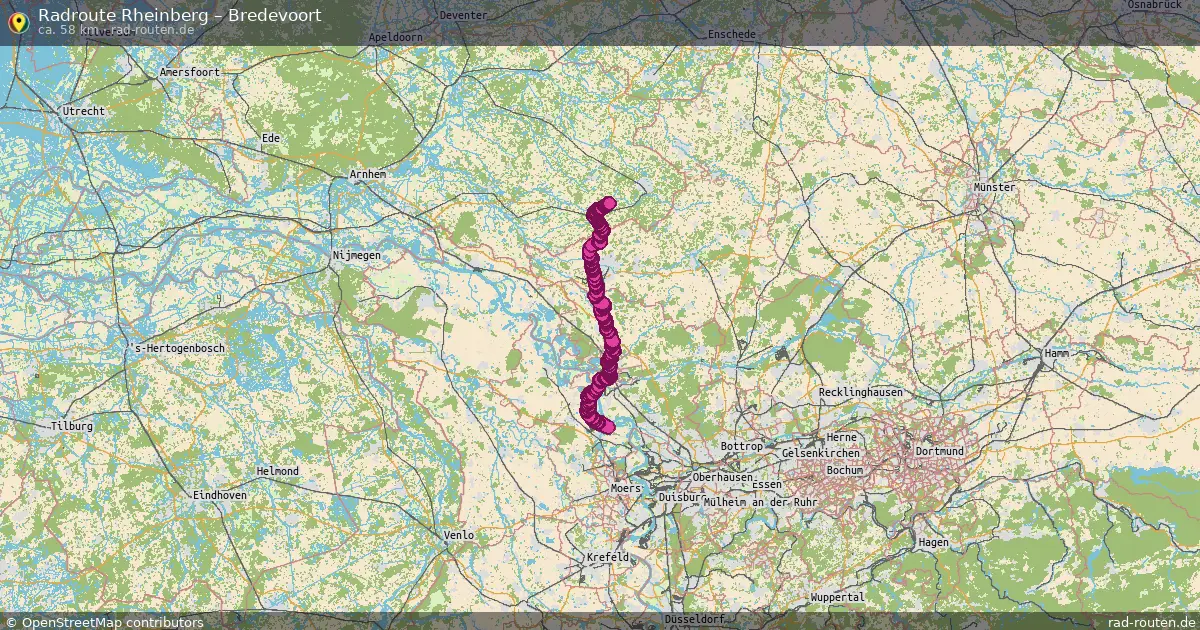 Radtour Rheinberg – Bredevoort
