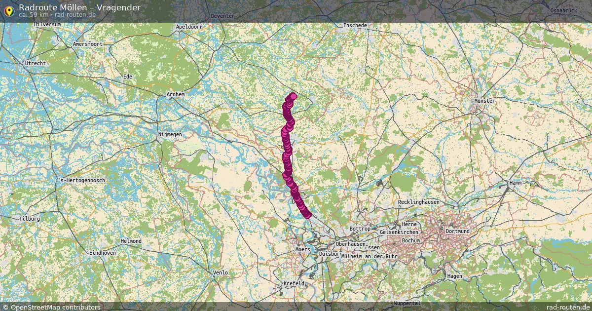 Radtour Möllen – Vragender