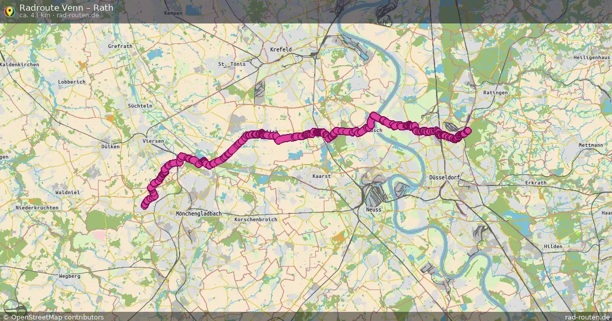 Radtour Venn – Rath