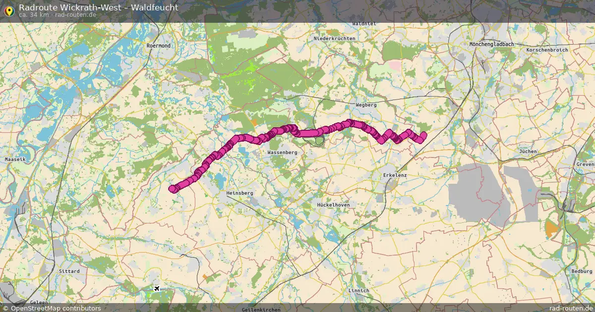 Radtour Wickrath-West – Waldfeucht