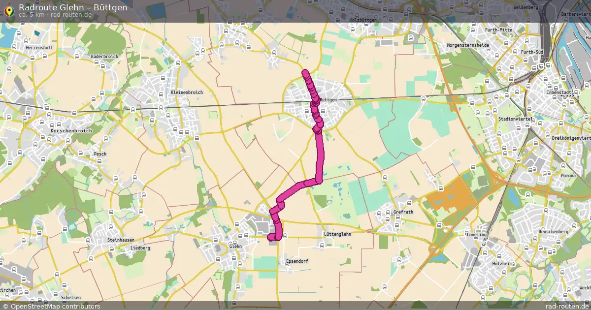 Radtour Glehn – Büttgen