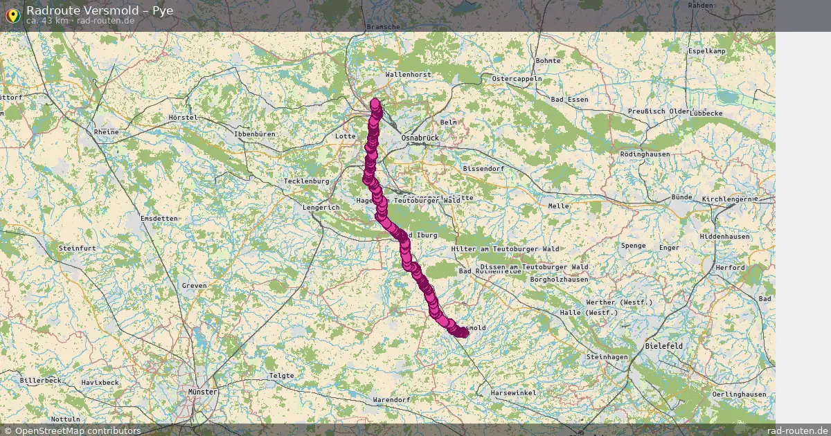 Radtour Versmold – Pye