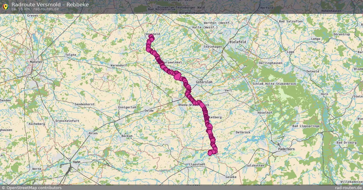 Radtour Versmold – Rebbeke