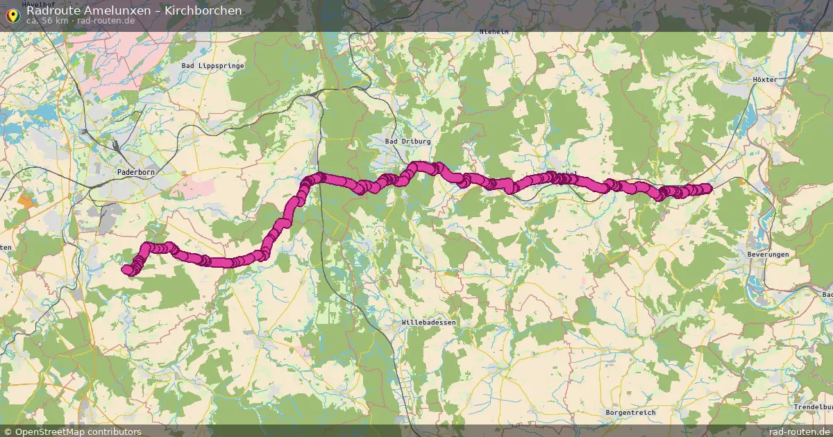 Radtour Amelunxen – Kirchborchen