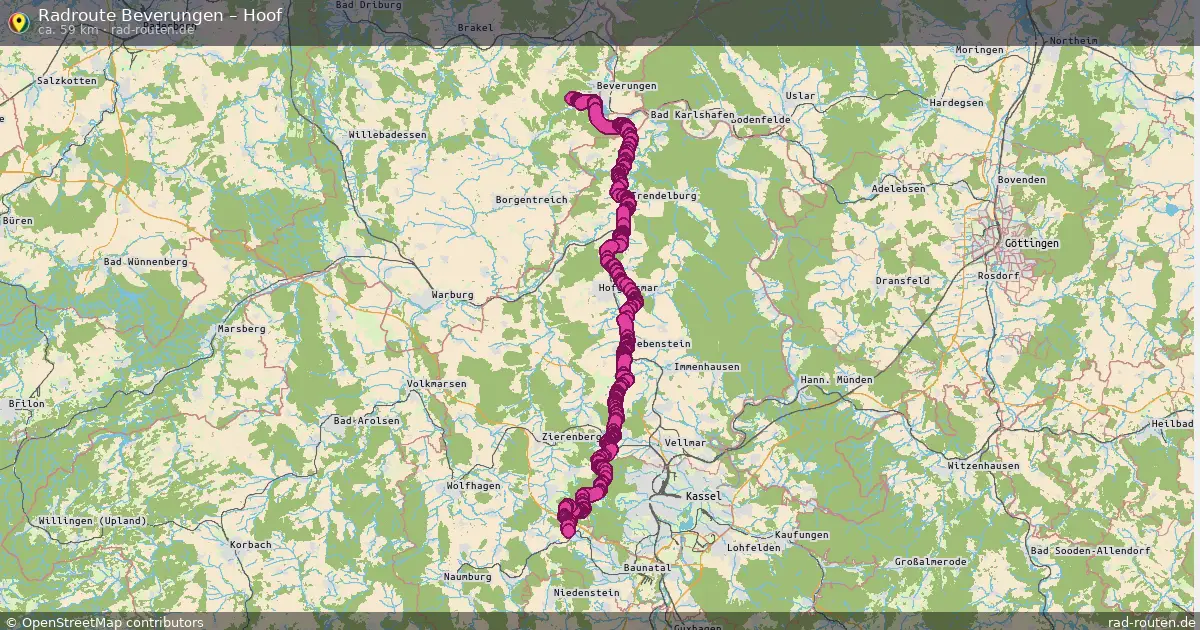 Radtour Beverungen – Hoof