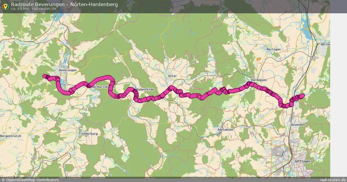Radtour Beverungen – Nörten-Hardenberg
